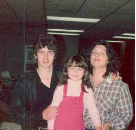 The last picture taken of the three of us in March, 1984. Twenty-eight years later, Ava was gone too in that same month.